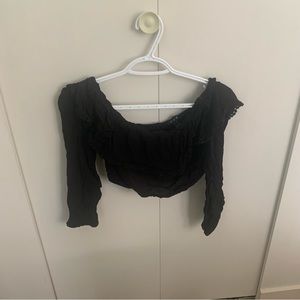 Long sleeve Cropped top